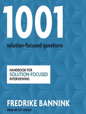 cover image of 1001 Solution-Focused Questions